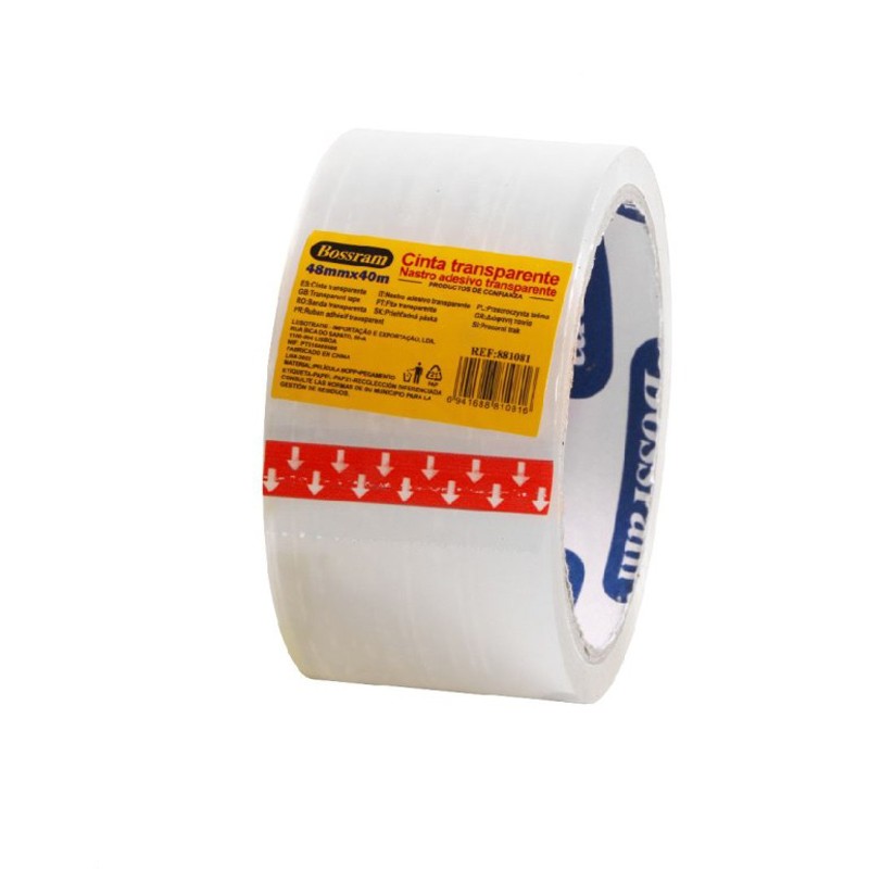 Banda adeziva tip scotch, arie larga de aplicabilitate, transparenta, 48 mm x 40 m - imagine 3